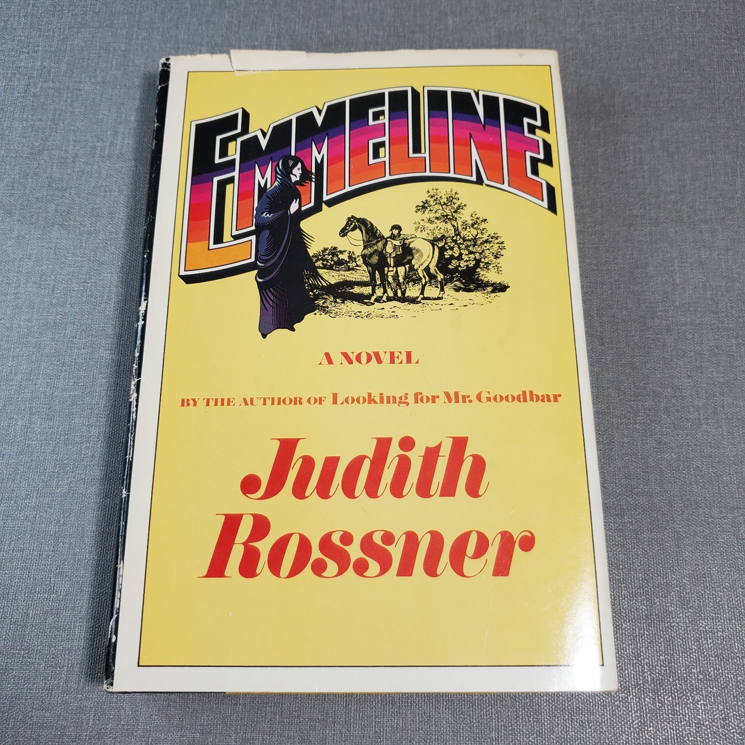 Emmeline Judith Rossner 1980 Book Club Edition Simon & Schuster Novel Fiction