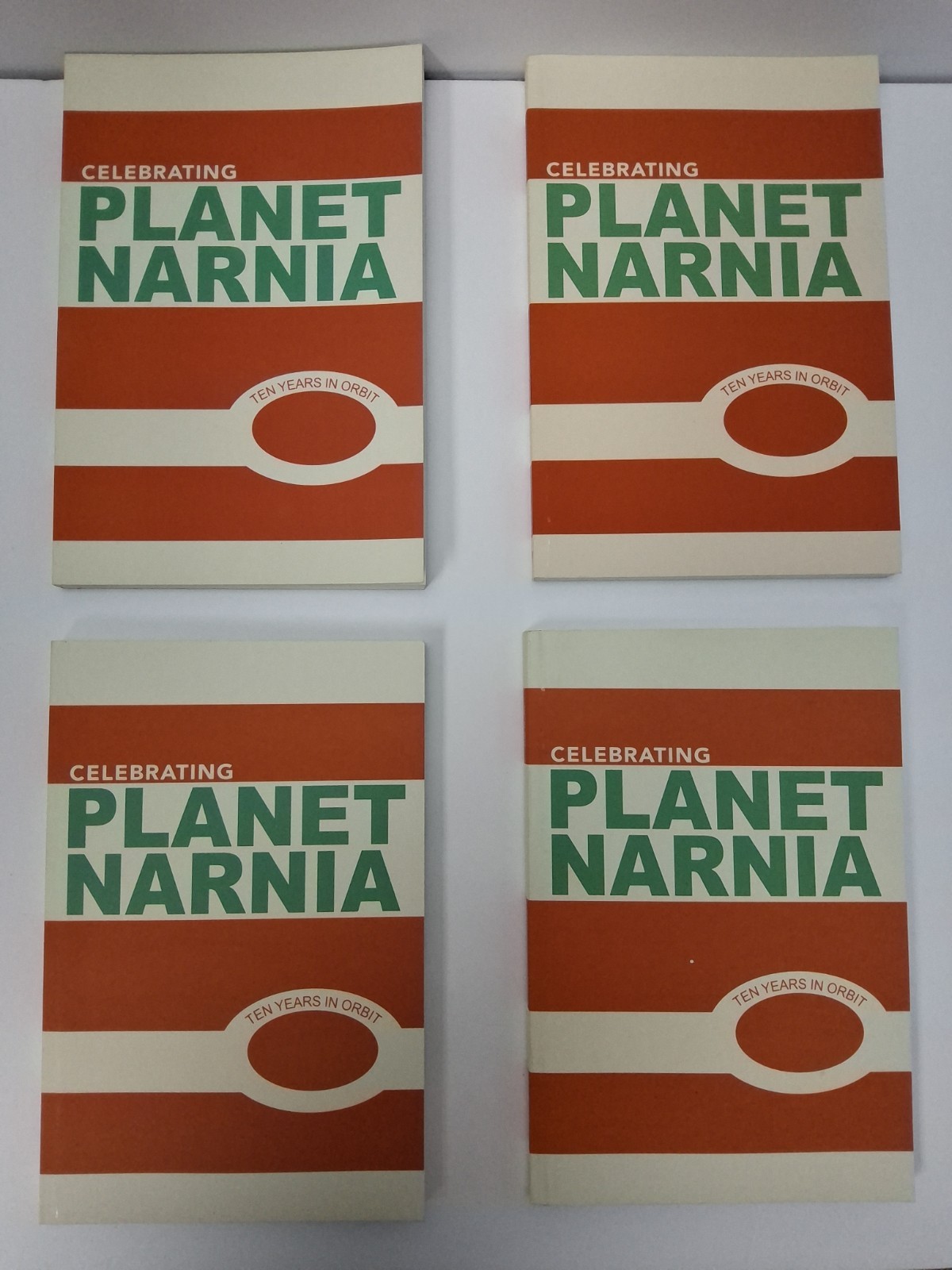 Celebrating Planet Narnia CS Lewis 2018 Journal Lot of 4 Books