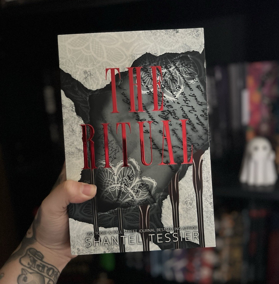 Shantel Tessier The Ritual Exclusive Signing Edition Signed Inscribed Paperback