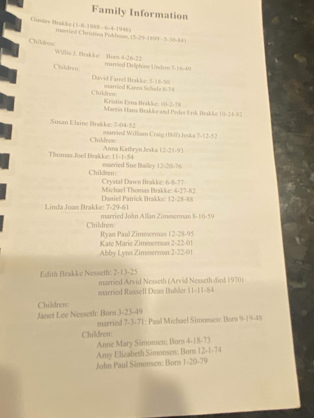 cooking with memories millennium edition A collection of Recipes and family