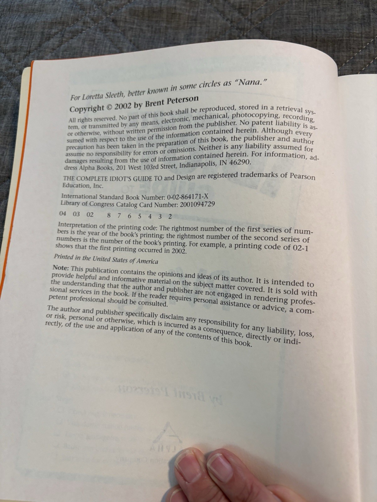 Complete Idiots Guide To Rving New 372 Pages 2002