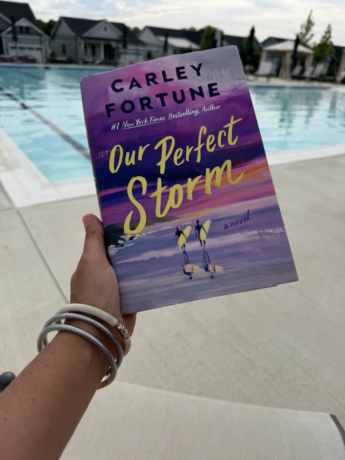 EUC Our Perfect Storm By Carley Fortune Hardback