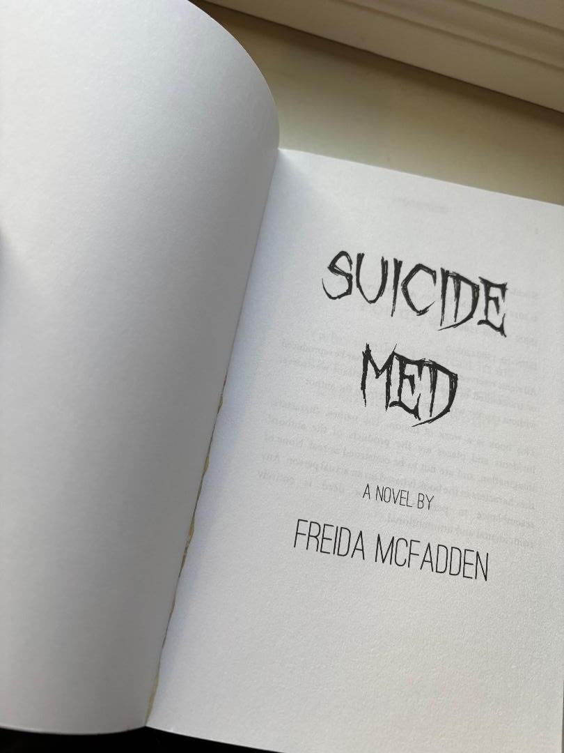 OOP RARE Suicide Med Freida McFadden 2014. New Low Price
