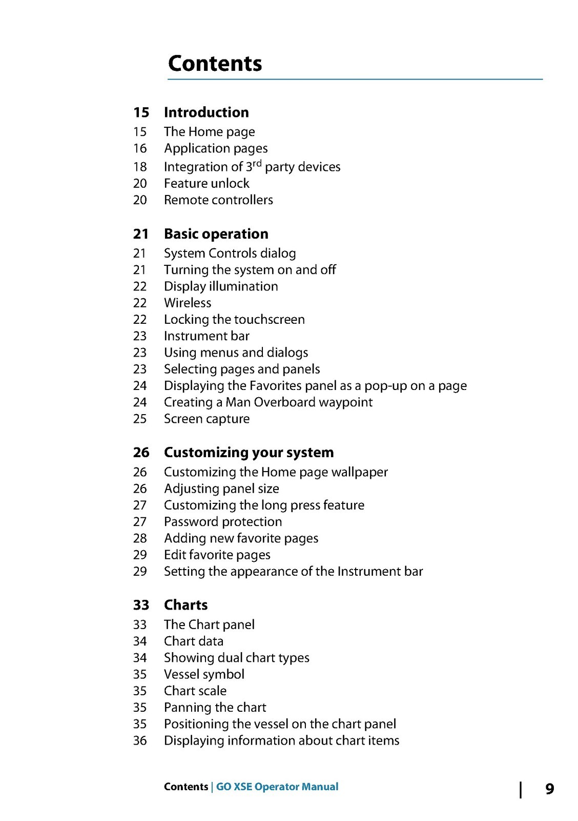 SIMRAD GO XSE Operator Manual – STEEL WIRE BINDING – DURABLE COVERS