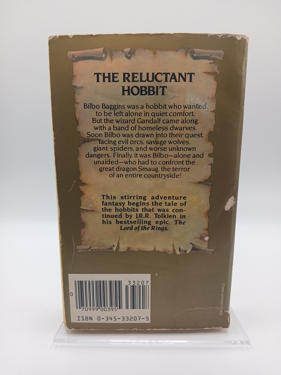 J. R. R. Tolkien The Hobbit Paperback 1985 Ballantine