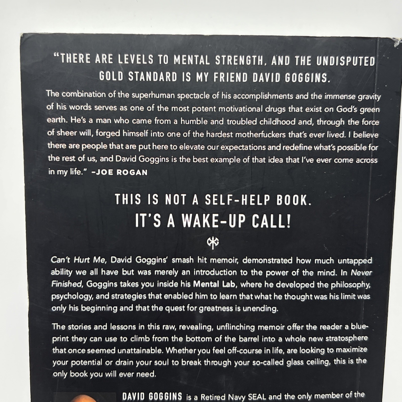 Never Finished: Unshackle Your Mind and Win the War Within – David Goggins