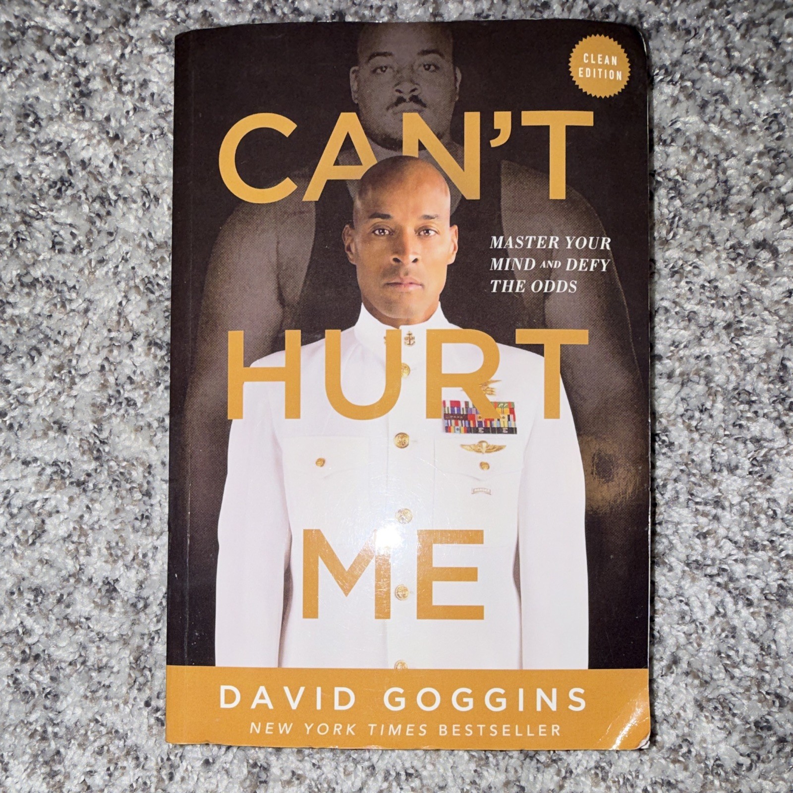 David Goggins Can’t Hurt Me: Master Your Mind Clean Ed PB Lioncrest 2020