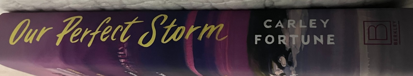 Carley Fortune OUR PERFECT STORM Hardback Book!