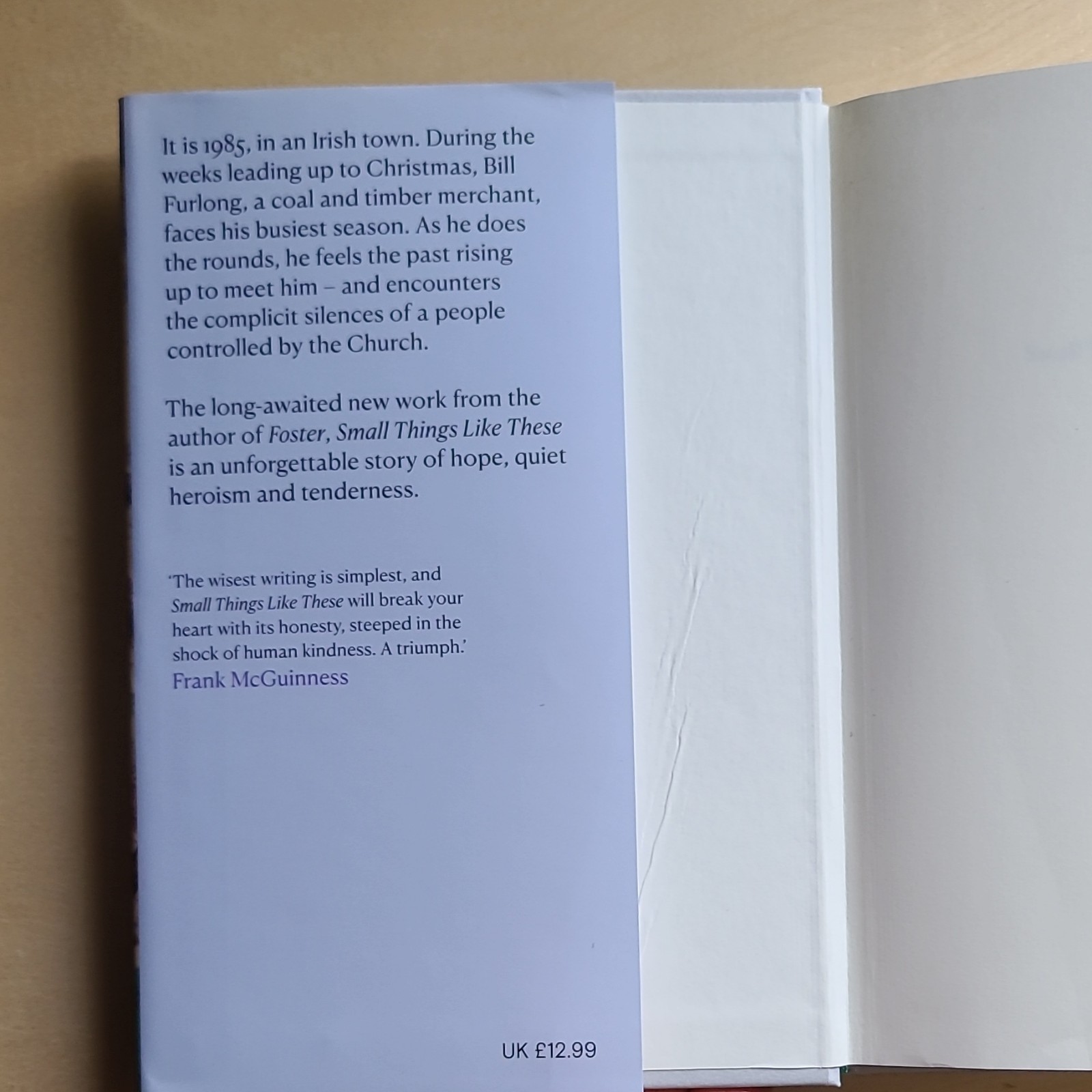 Irish Literature Bundle: Small Things Like These & Amongst Women