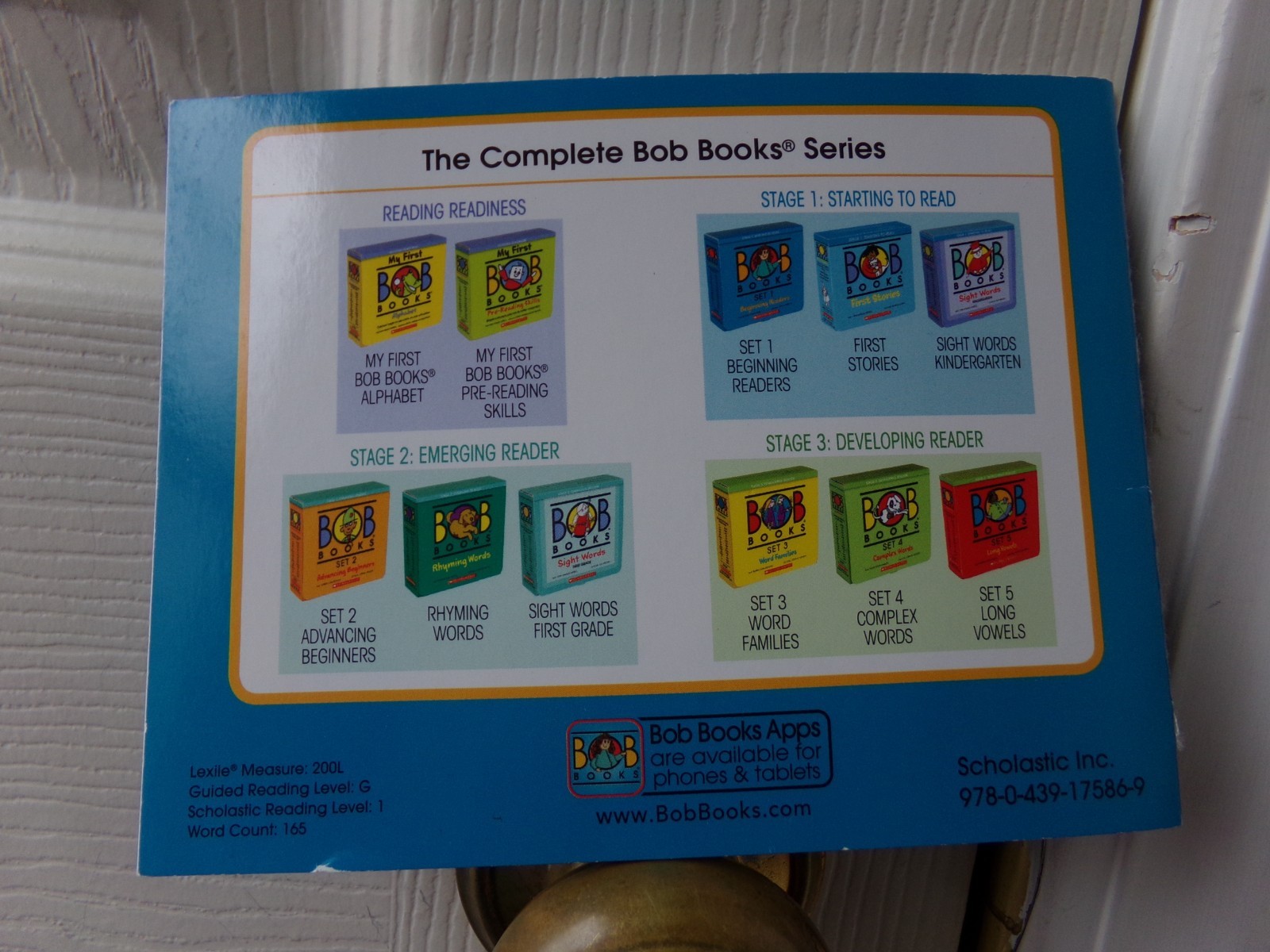 Bob Books Bud’s Nap Set 5 Book 1 By Bobby Lynn Maslen ONE Book Replacement Only