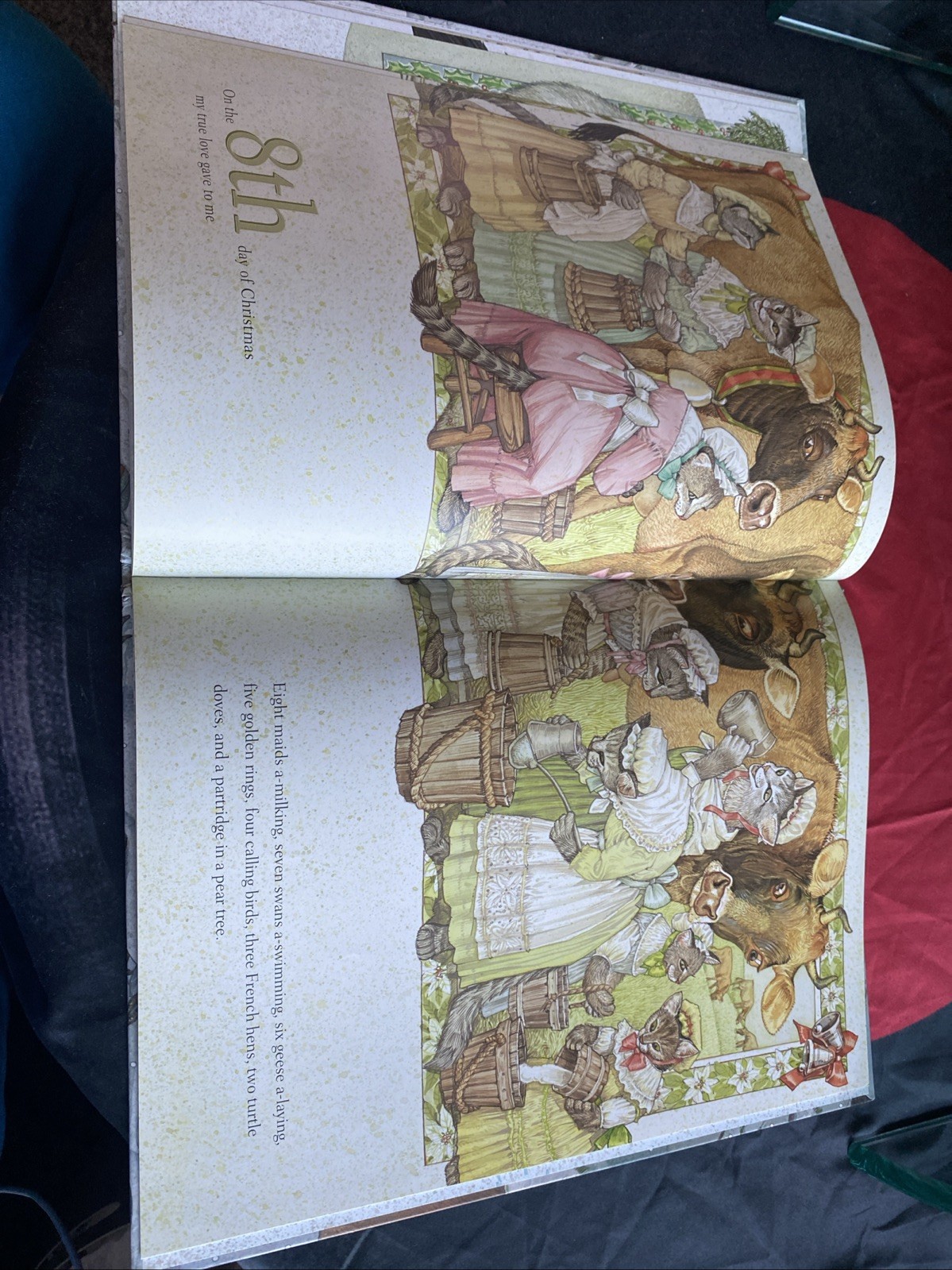 *KIDS* 🎅🏼 Twelve Days of Christmas by Don Daily (2007, Picture Book) $12.25!
