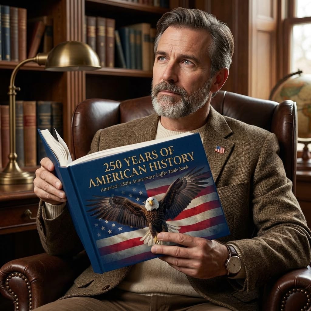 250 Years of American History: America’s 250th Anniversary Coffee Table Book