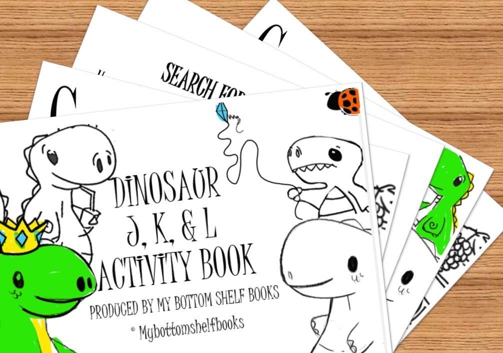 DIGITAL’26 Merrick J K L Child Dinosaur ACTIVITY BOOK *PRINT REQ’D* 11pgs