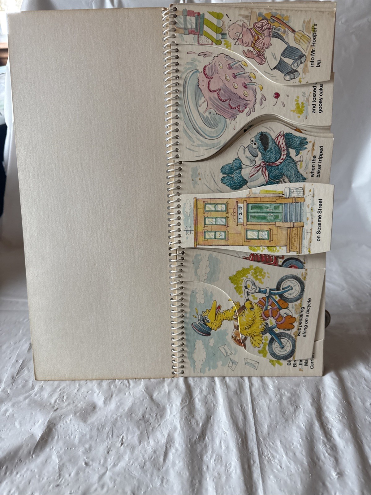 Sesame Street Mix or Match Storybook 1977 Random House