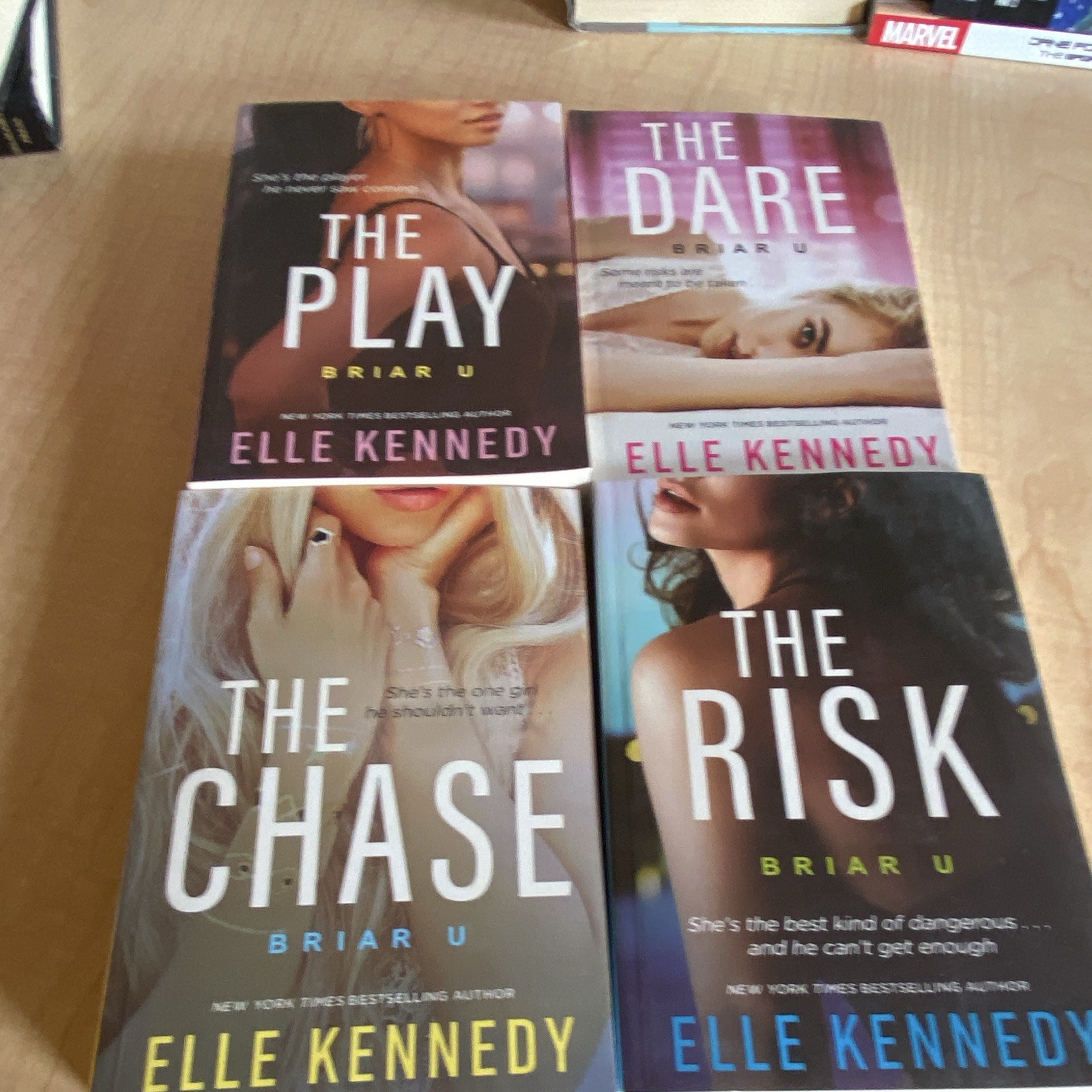 Elle Kennedy Briar U PB Lot: The Risk/The Chase/The Dare/The Play, Piatkus