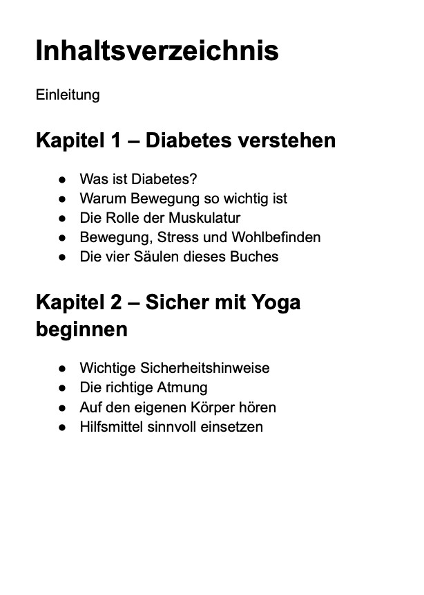 Yoga für Diabetes Typ 2 – 30 Übungen PDF für Blutzucker & Stoffwechsel