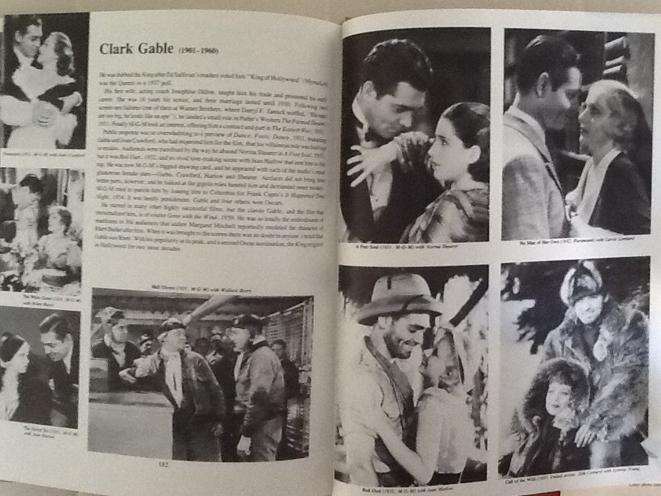 30s Fabulous Movie Years GWTW Gable Shearer Davis Marx Bros Wizard of Oz HC/DJ