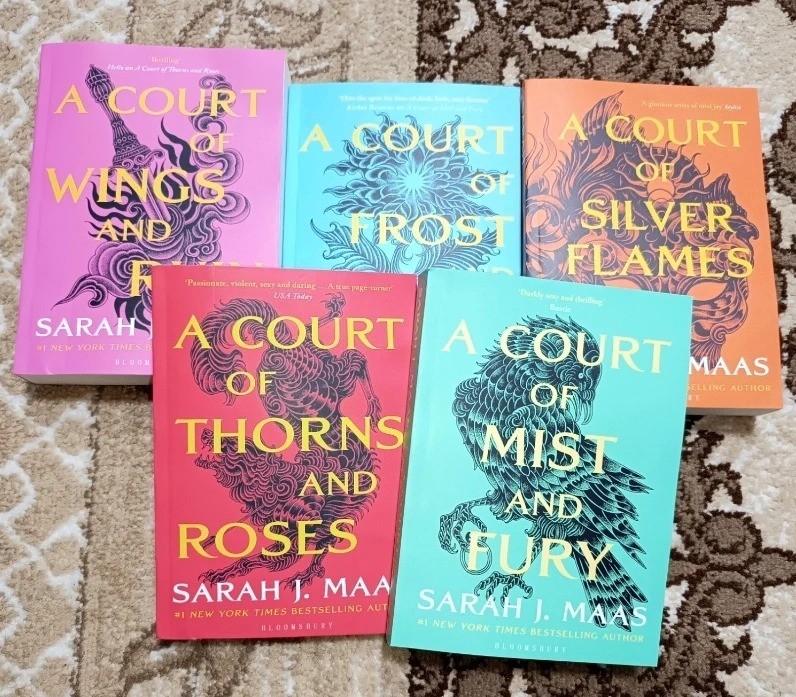 Court of Thorns and Roses 5-Book Series Set by Sarah J. Maas | ACOTAR Fantasy Ro