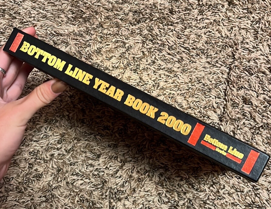 SPECIAL MILLENNIUM EDITION BOTTOM LINE YEAR BOOK 2000