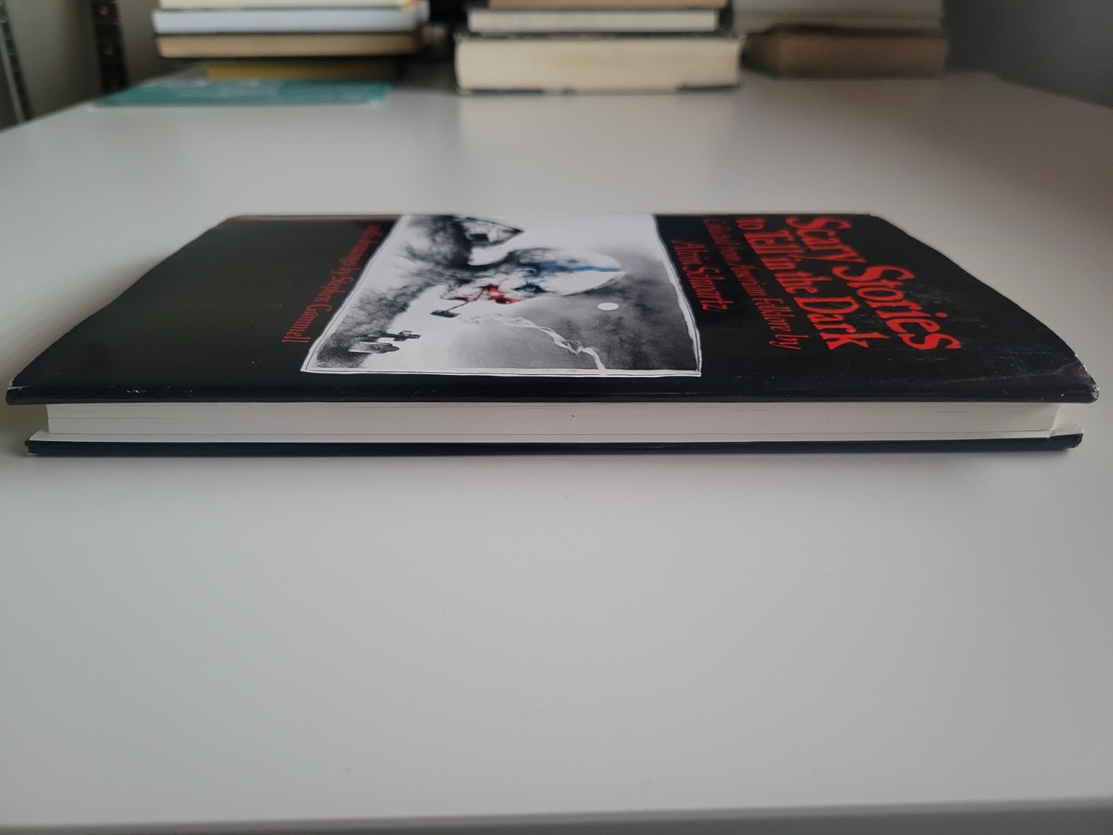 1981 1ST EDITION HARDCOVER SCARY STORIES TO TELL IN THE DARK ALVIN SCHWARTZ VG