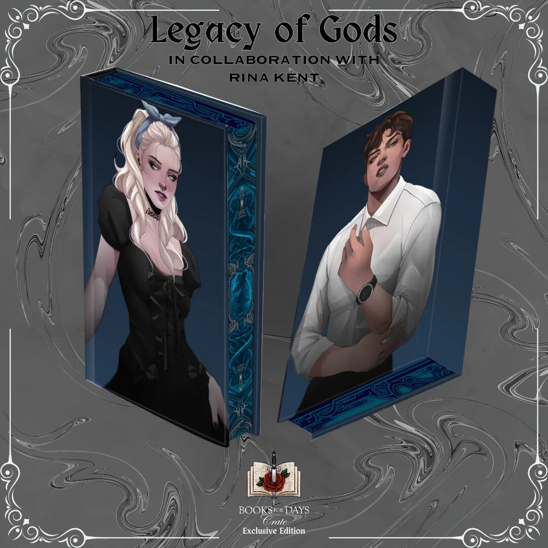 Legacy of Gods: God of Wrath & God of Ruin by Rina Kent BOOKS FOR DAYS Overlays