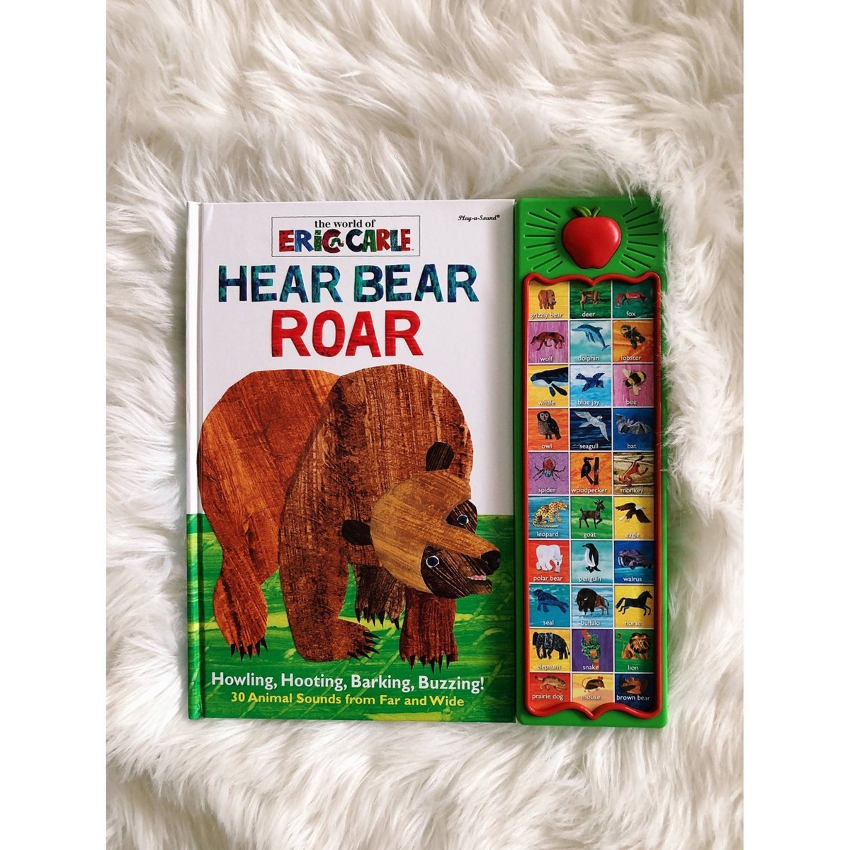 World of Eric Carle, Hear Bear Roar 30 Animal Sound (Hardcover)