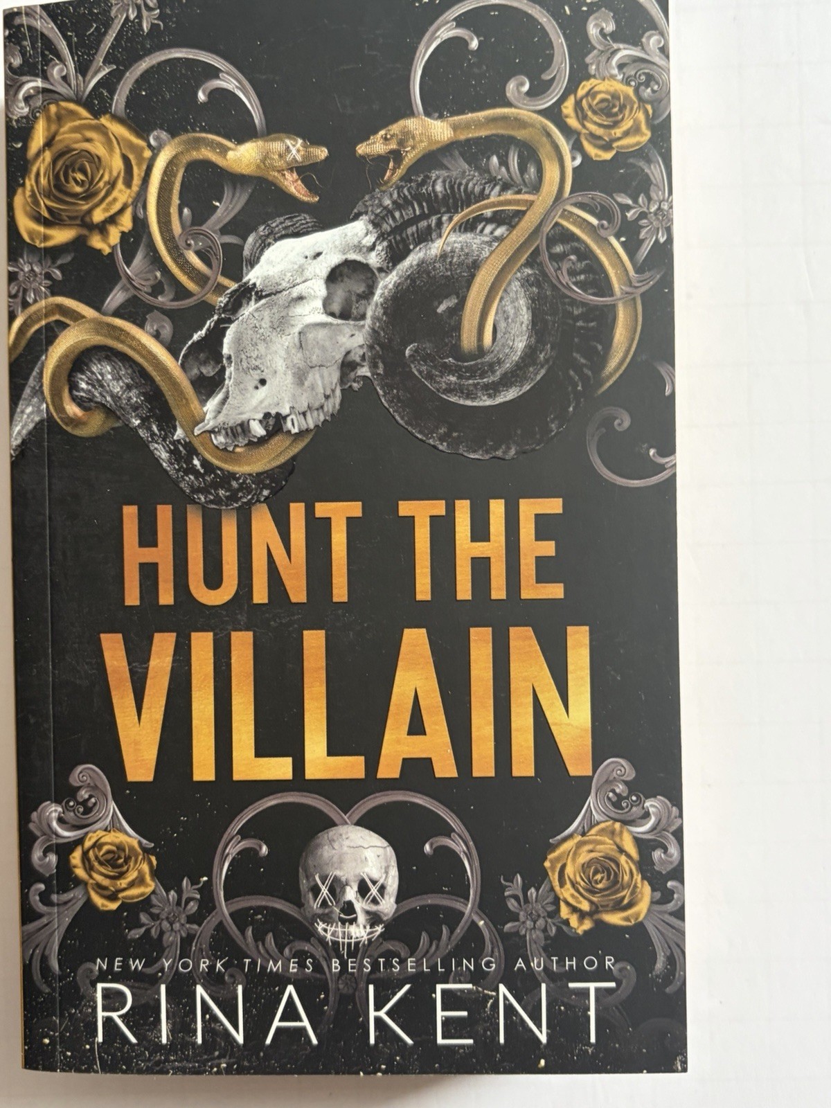 Villain Series First Print Trade PBKs (#1 & #2) by Rina Kent w/licensed Art