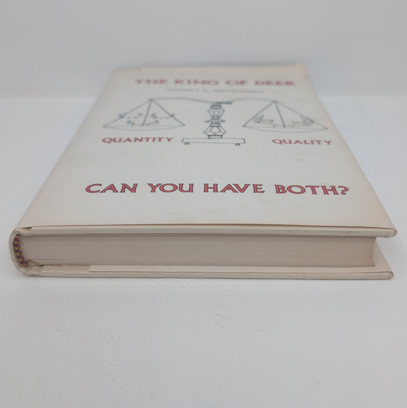 The King of Deer by Rodney G. Marburger SIGNED 1986 Second Edition ~ 272 Pages