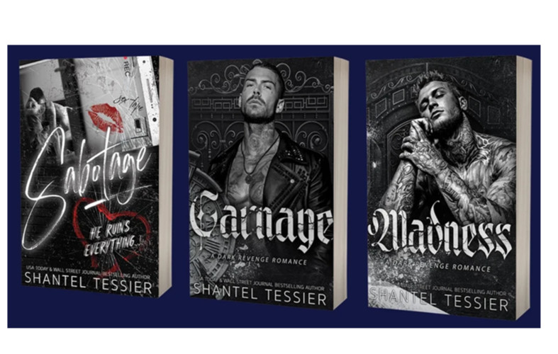 Sabotage 3 book set By Shantel Tessier Paperback Free Shipping USA ITEM