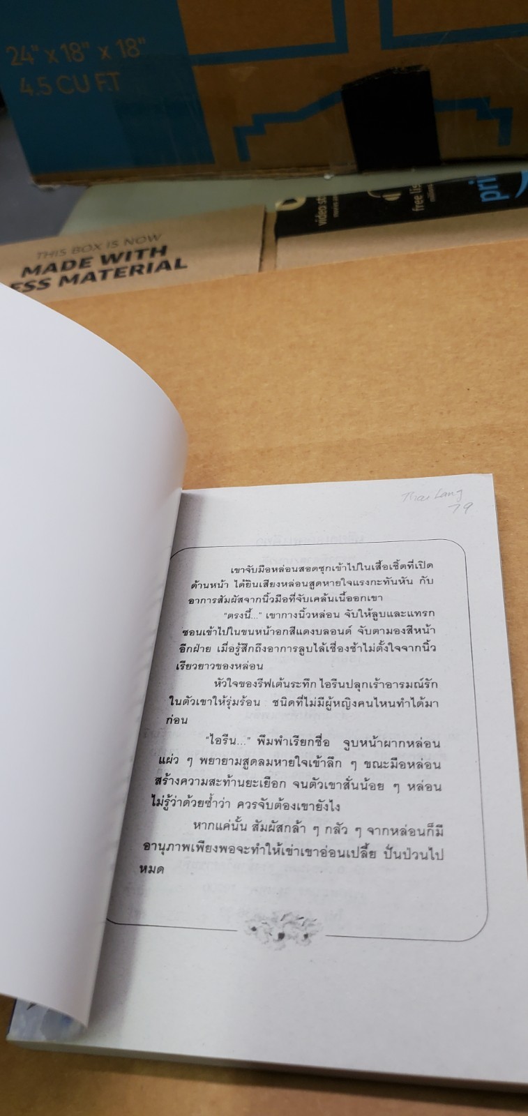 Thai Language #79; Mint- romance; novel; see scans for author..title
