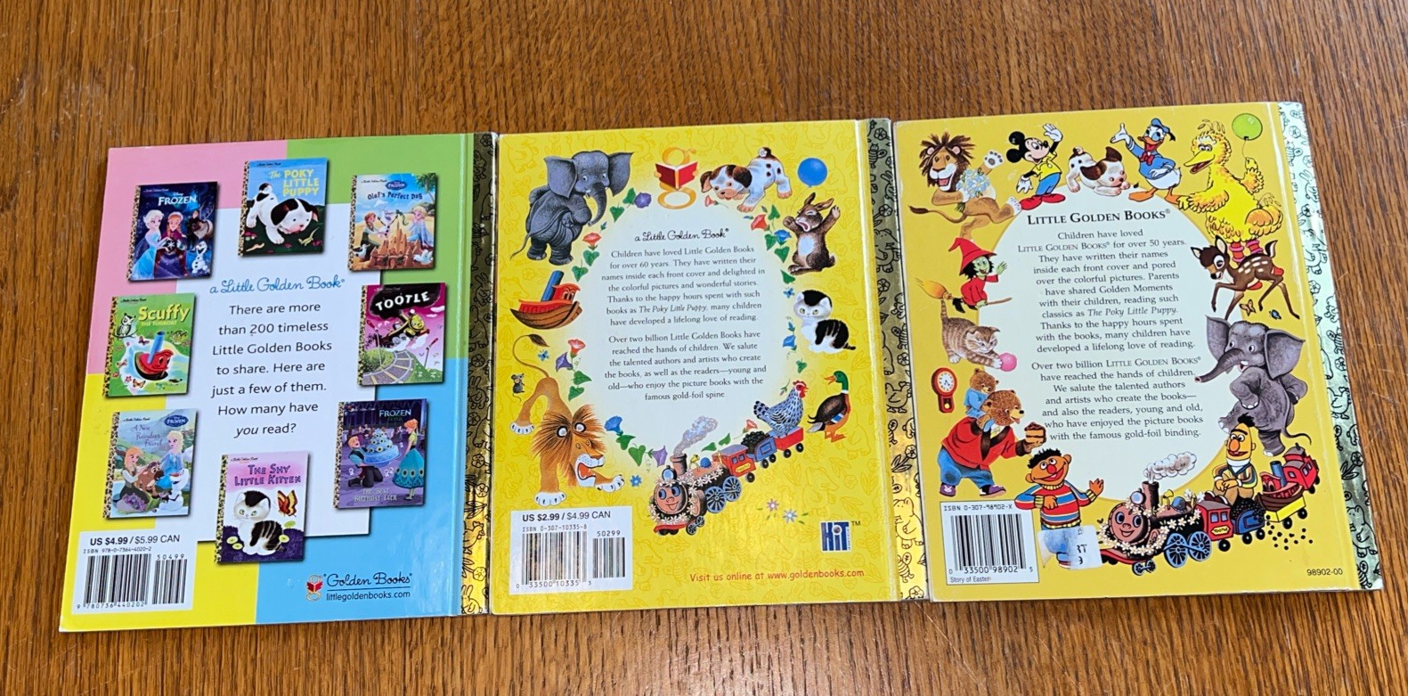 Lot Of 14 Little Golden Book mixed Children’s Books 40’s 50’s 80’s 90’s 2000’s