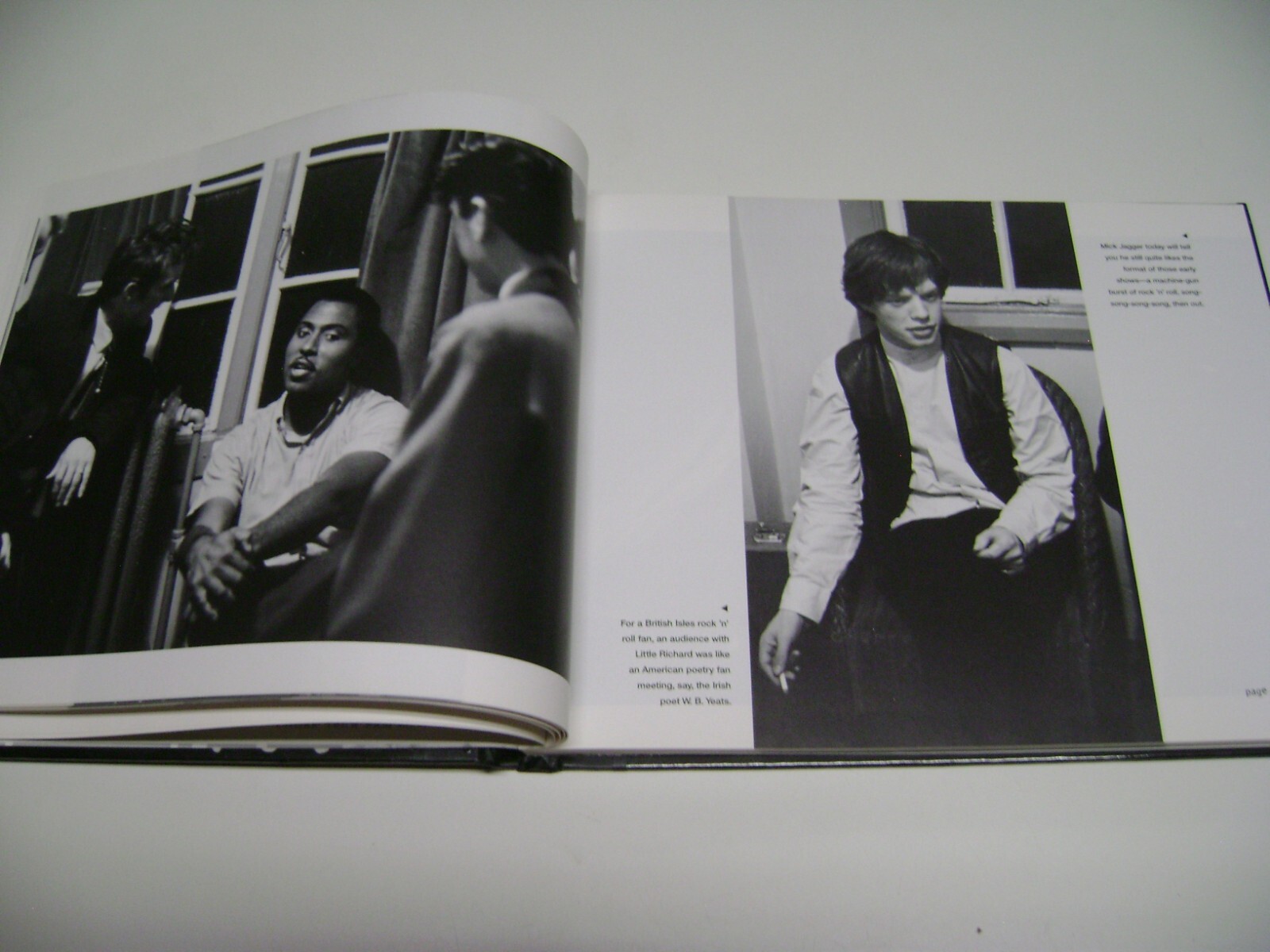 1995 Hardcover Book, THE ROLLING STONES, 10 3/4″ x 8 1/4″ x1/2″, 126 pages