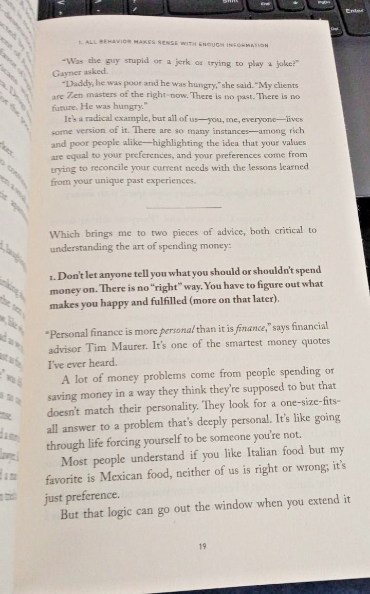 The Art of Spending Money: Simple Choices for a Richer Life by Morgan Housel PB.