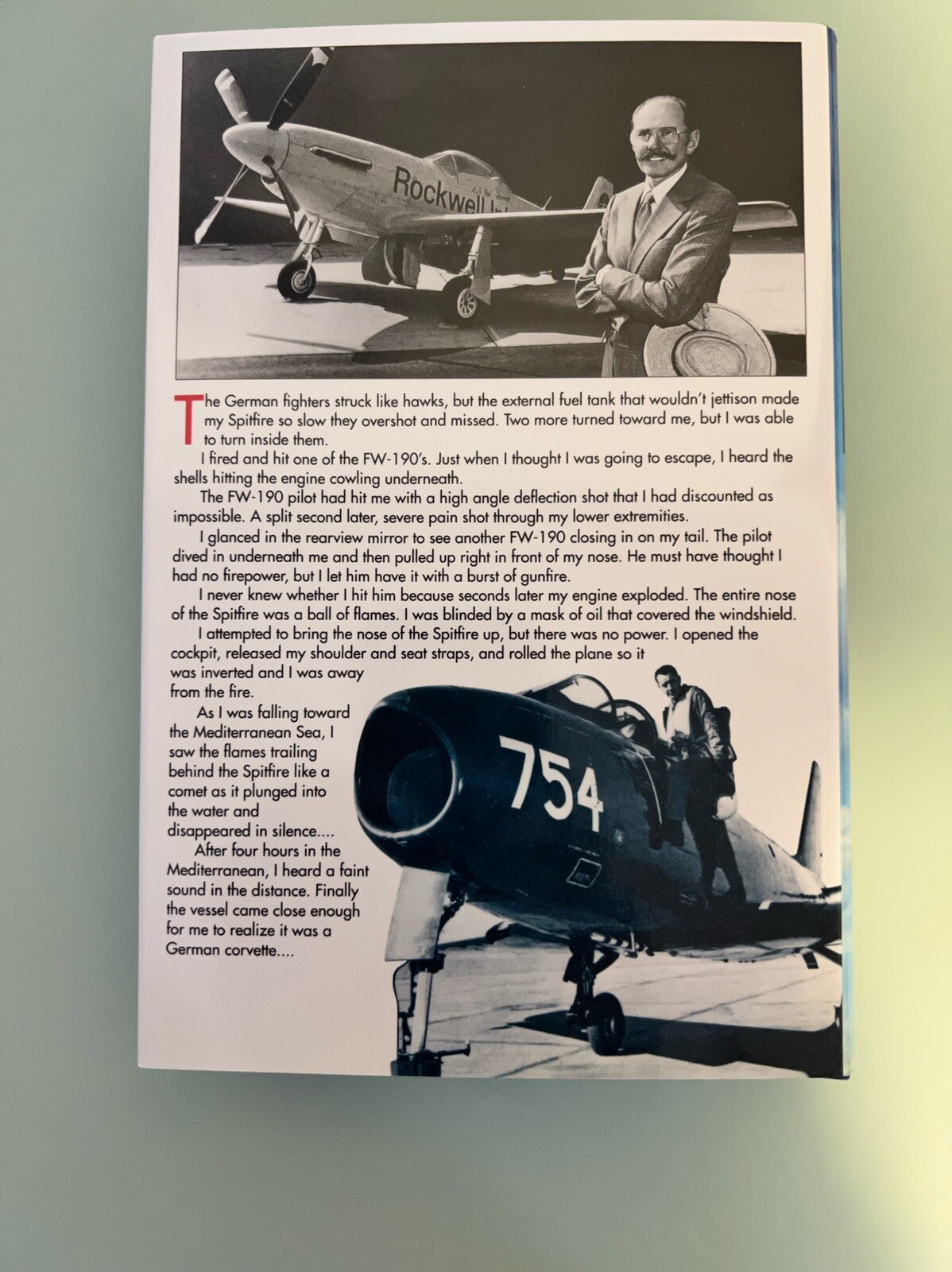 “FOREVER FLYING” book by legendary pilot R A Bob Hoover – SIGNED!!