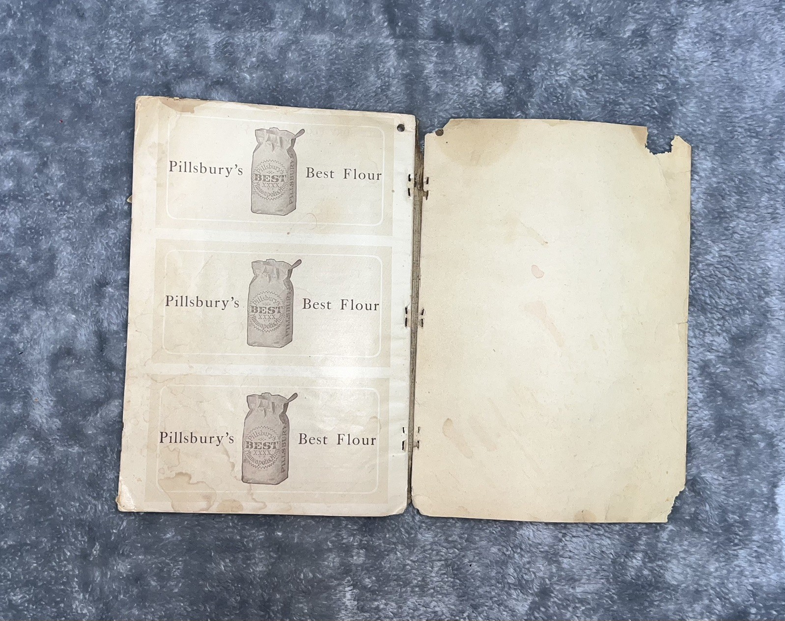 Vintage – The Pillsbury Cook Book – 1914 – 126 pages – Illustrated – Soft Cover