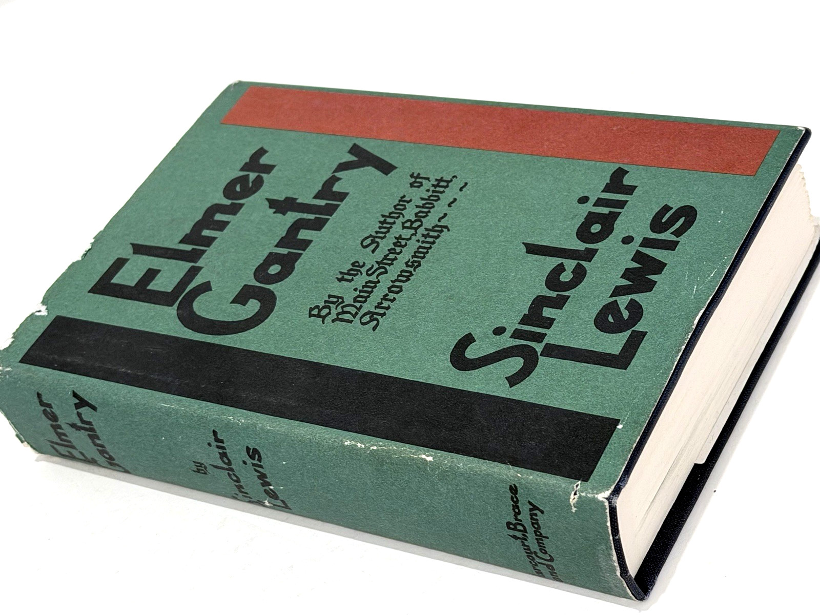 Elmer Gantry Sinclair Lewis Facsimile Hardcover Dust Jacket see details