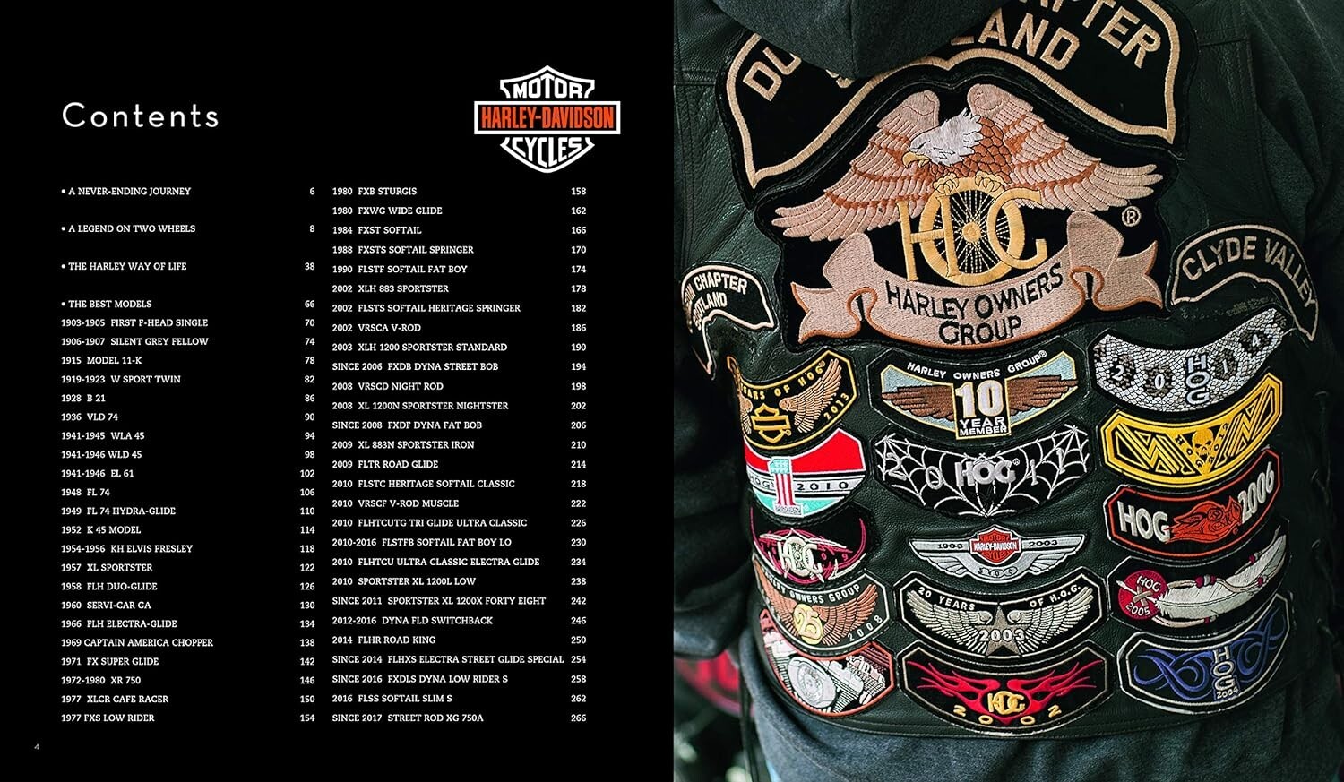 HARLEY – DAVIDSON – MEET THE LEGEND – 272 PAGES – HARDBACK WITH DUST JACKET