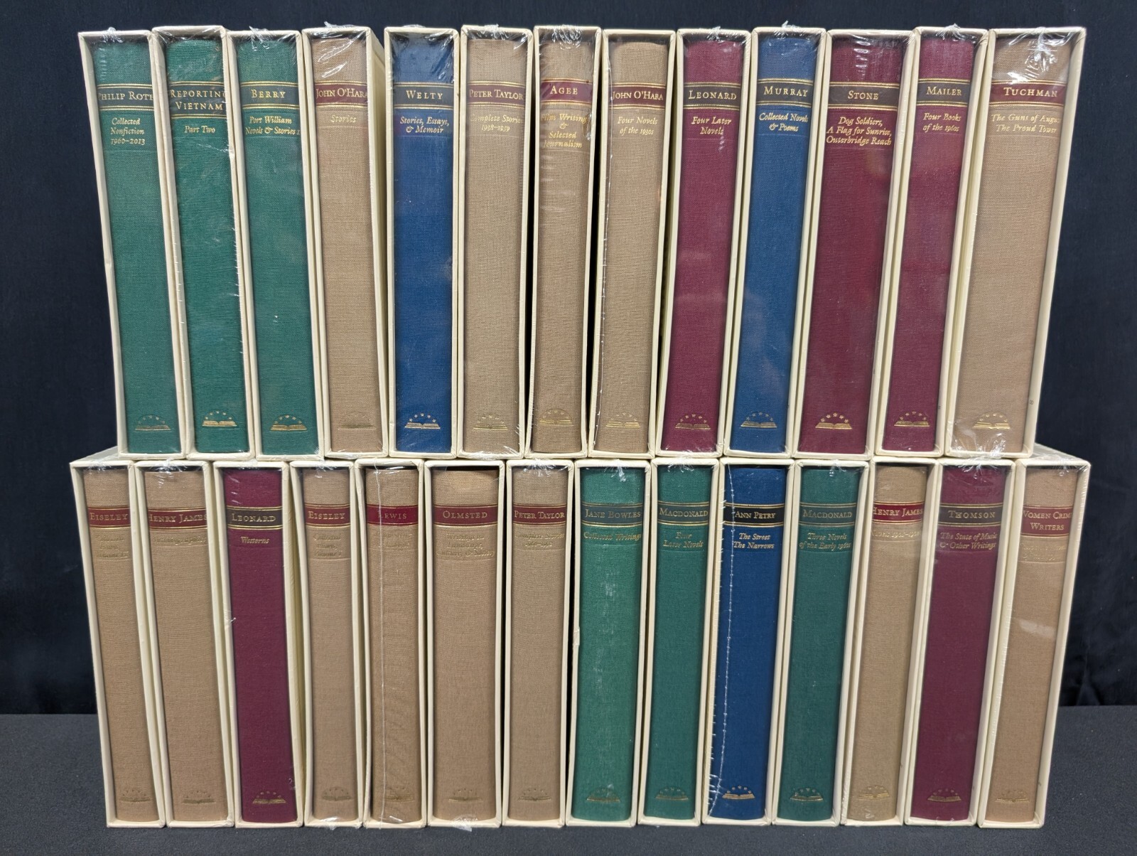 Various Library Of America Classics Books Brand New Sealed in Slip Hard Cover