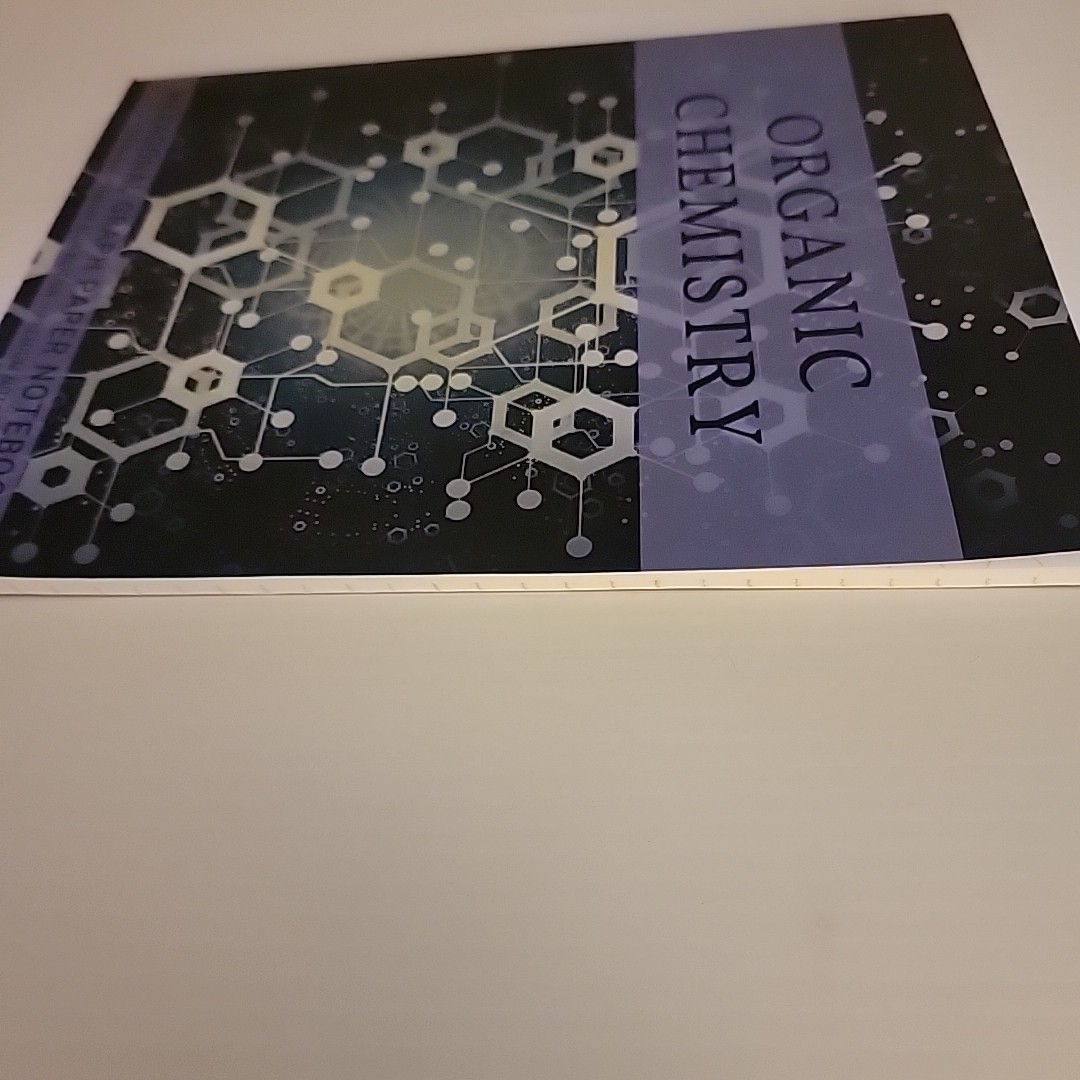 Organic Chemistry Hexagonal Graph Paper Notebook – 110 Pages Premium Blue Edi…