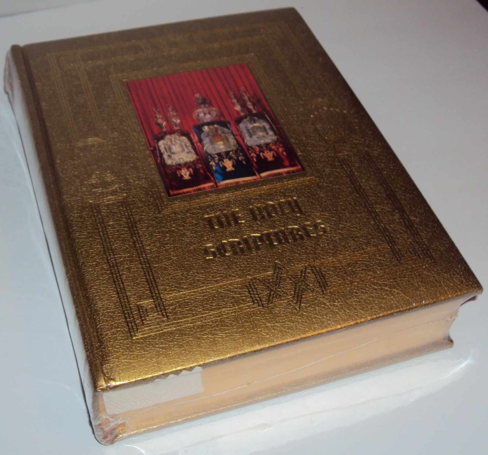 The Holy Scriptures Jewish Family Bible Masoretic Text Menorah Press Gold Sealed
