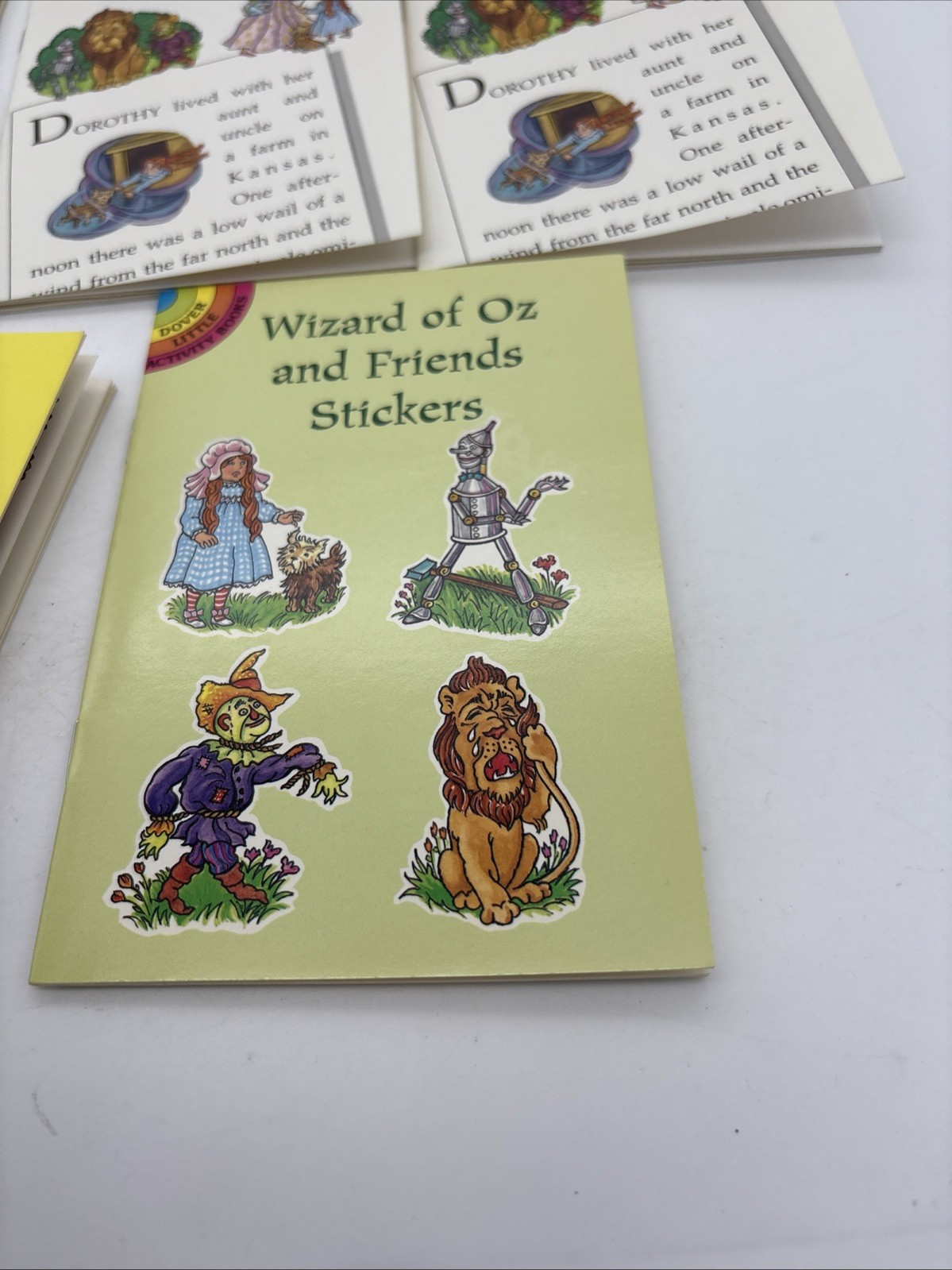 Lot Of 5 Wizard Of Oz Dover Little Activity Book Books 4 Sticker 1 Bookmark