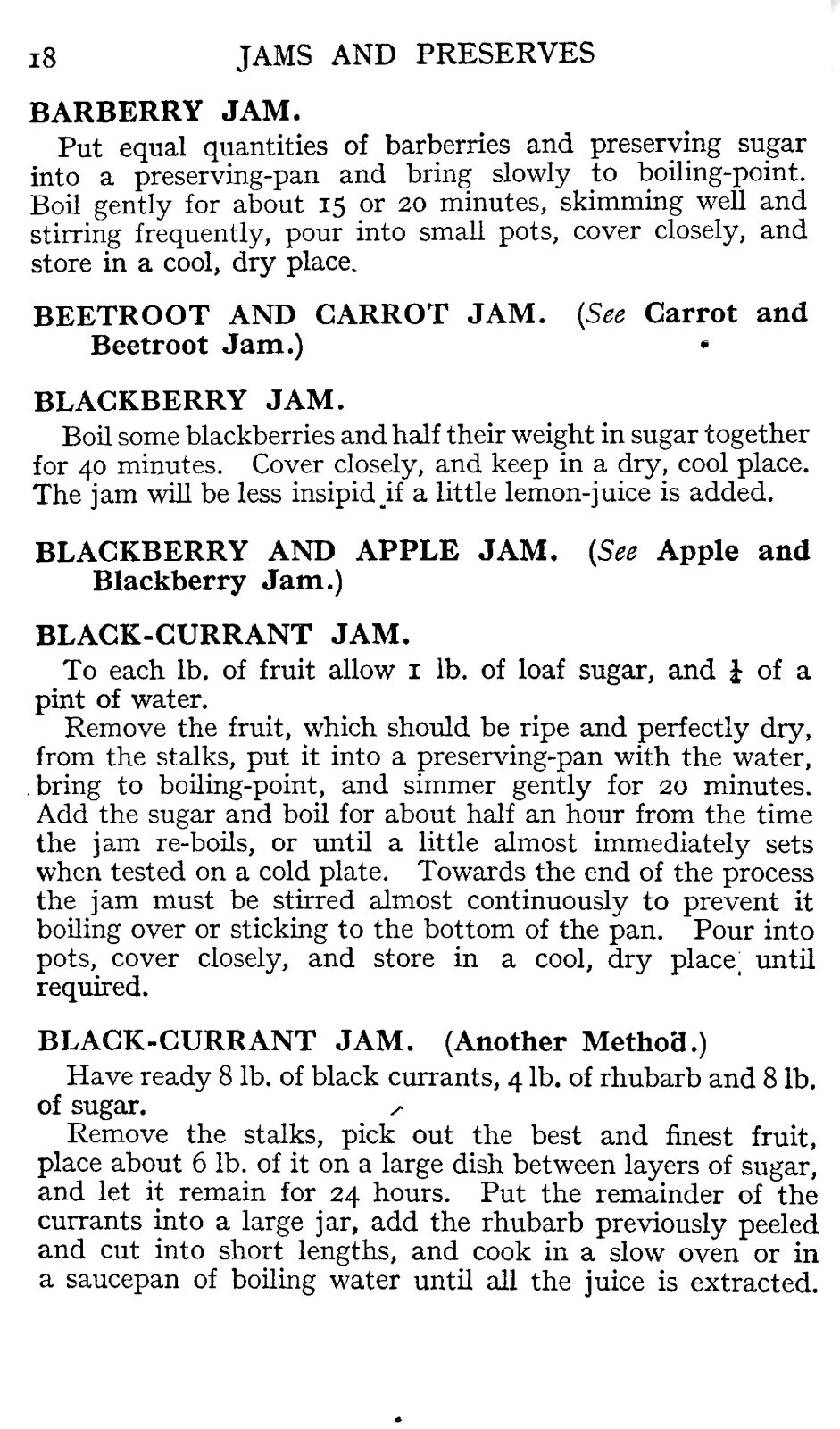 1924 Mrs. Beeton’s Jam Making Preserves Marmalades & Pickles CookBook 128 Pages