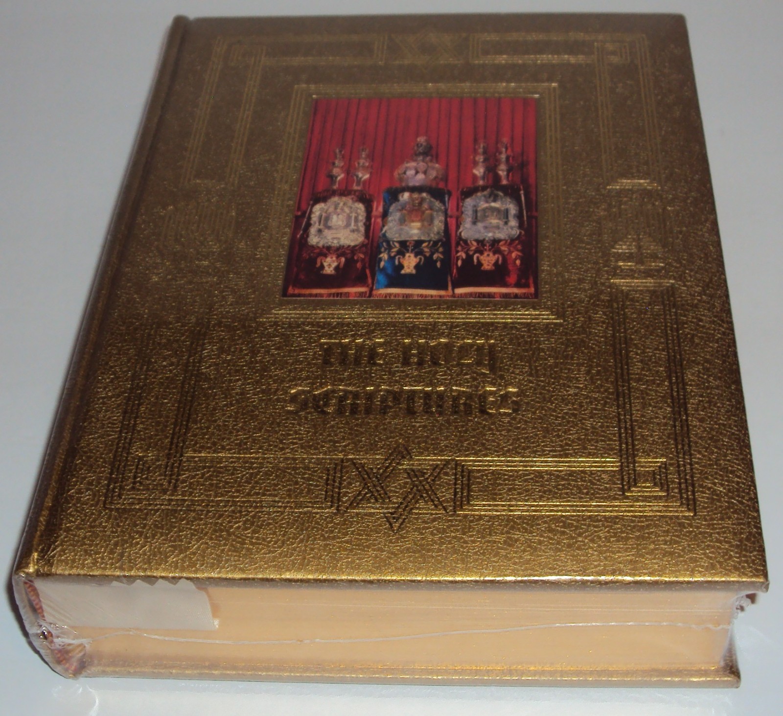 The Holy Scriptures Jewish Family Bible Masoretic Text Menorah Press Gold Sealed