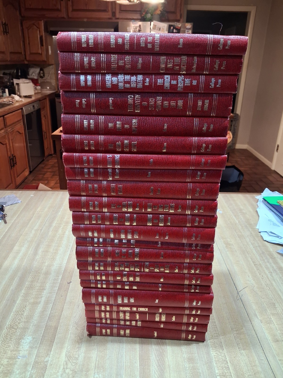 Restoration Reprint Library lot of 22 books religious Theology, Bible
