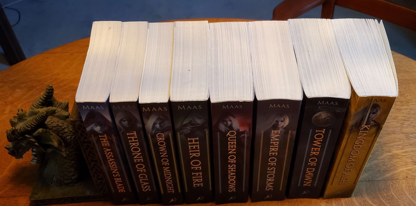 Throne of Glass OOP Original Cover Paperback Complete Set Sarah J. Maas