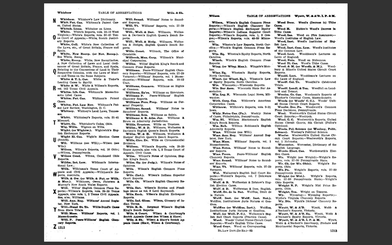 BLACK’S LAW DICTIONARY, 1st Edition 1891 and 2nd Edition 1910 Law Book on CD-ROM