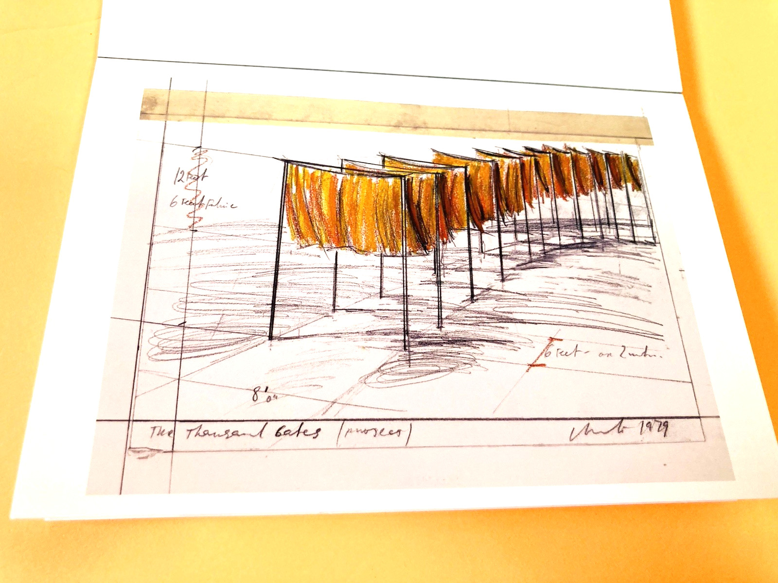 Christo &Jeanne-Claude 30 Photo Postcards THE GATES Central Park &other Projects