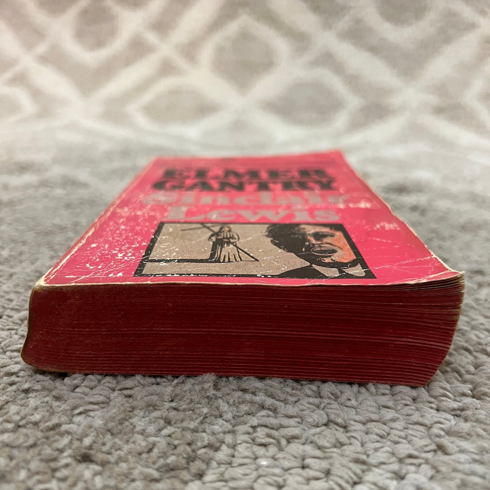 Elmer Gantry Historical Fiction Paperback Book by Sinclair Lewis Signet 1967