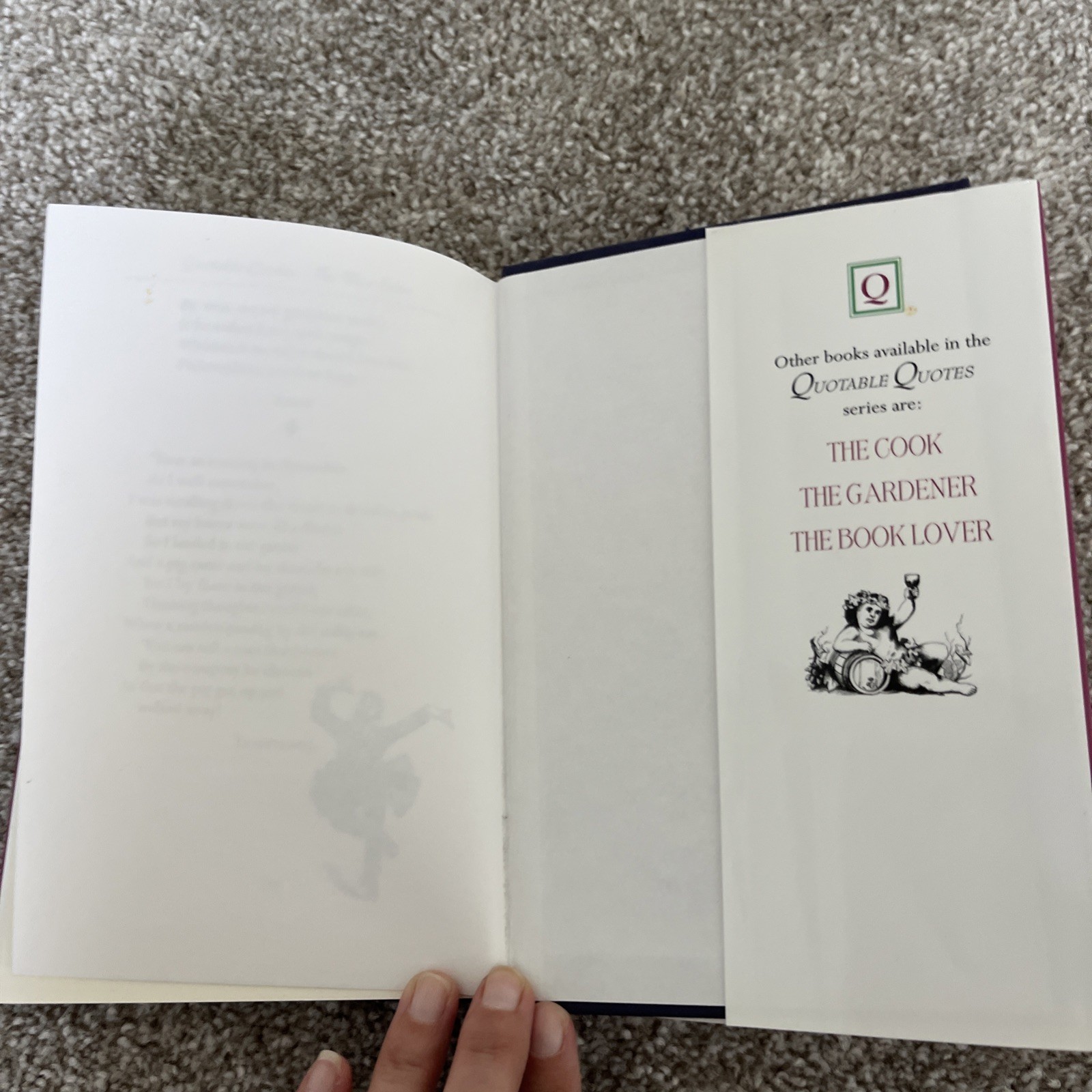 The Winelover (Quotable Quotes) By See Title