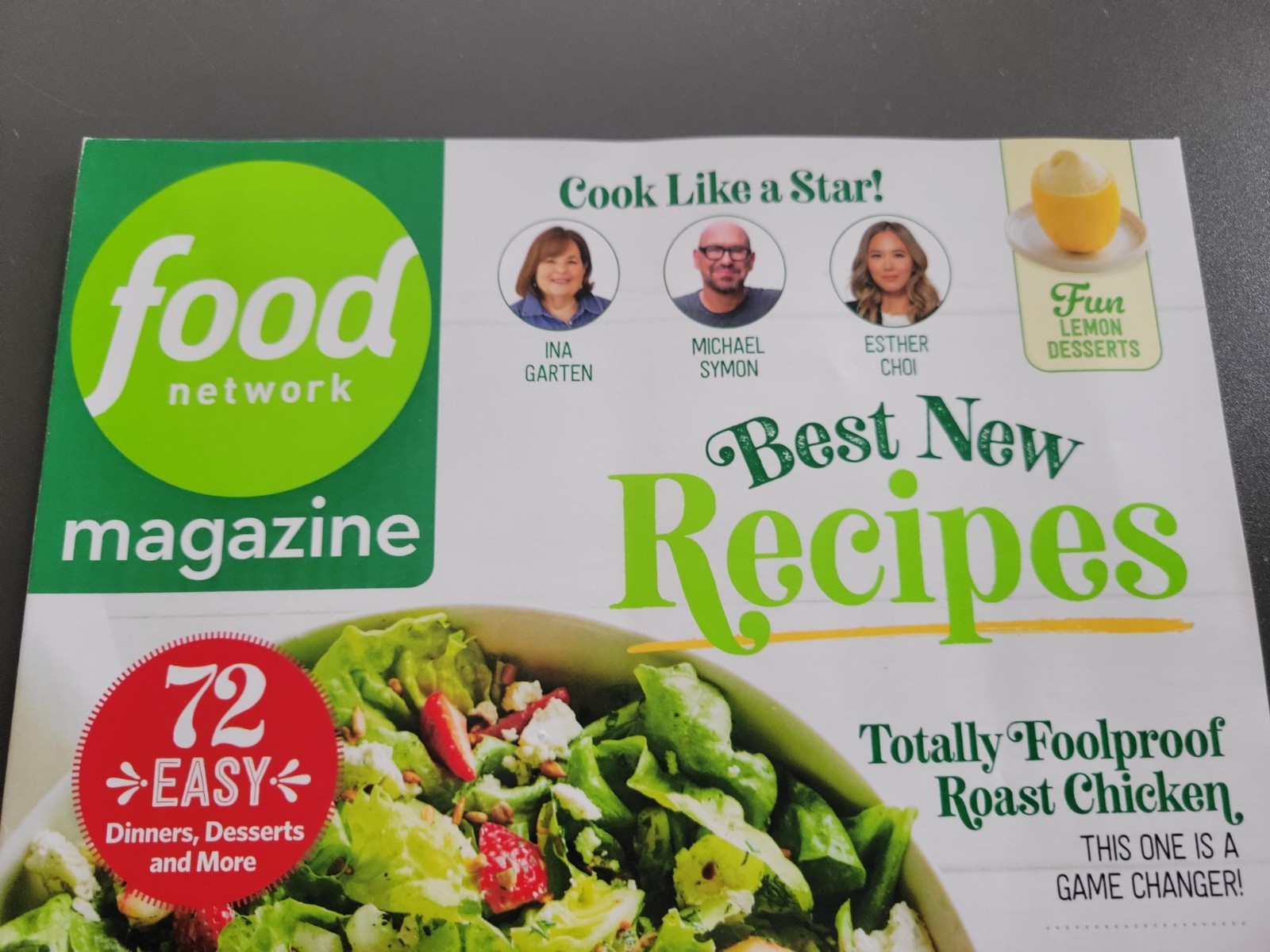 Food Network Magazine – April/May 2026 Edition – New Recipes – 72 Easy Dinners